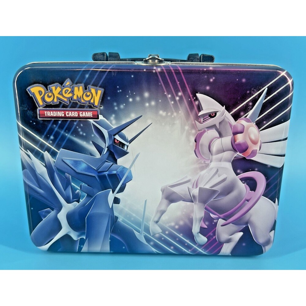 Pokemon Collector Chest 2022 Lunch Tin Dialga & Palkia No Card Collectors